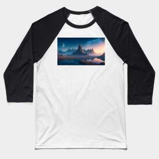 Natural landscape on another planet Baseball T-Shirt